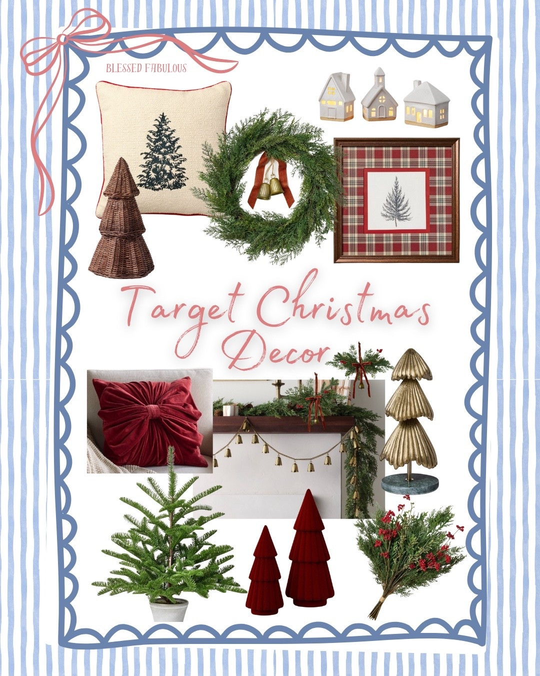 Target Christmas decor finds - studio McGee, hearth & home, threshold 

#LTKHome #LTKHoliday #LTKGiftGuide
