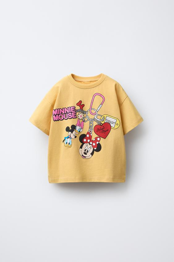 MINNIE MOUSE AND FRIENDS © DISNEY KEYCHAIN T-SHIRT | Zara US
