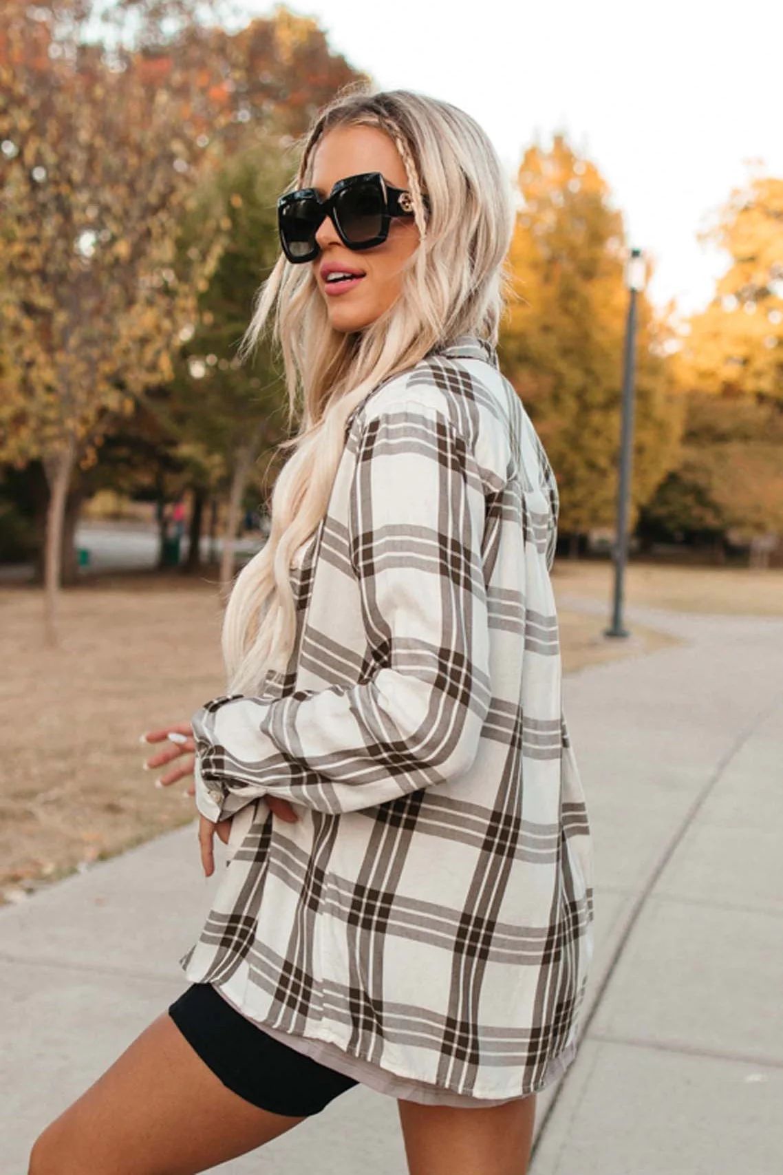 Olive Plaid Button Down | The Post