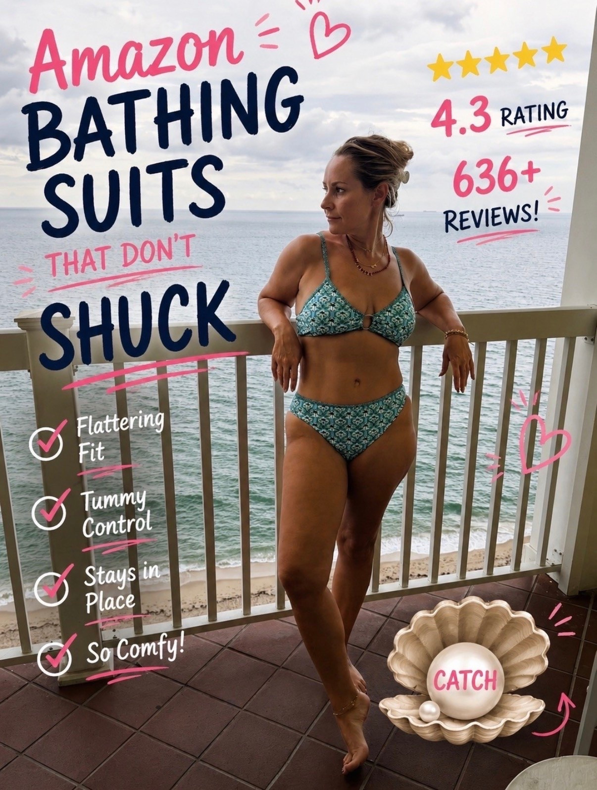 Finding a swimsuit you actually want to wear shouldn’t feel impossible. 🤍

This Amazon set completely surprised me. It stays put, has just the right amount of tummy support, and is one of those rare swimsuits that’s actually comfortable enough to wear all day.

If you’ve been looking for a swimsuit that makes you feel confident instead of constantly adjusting it… this is it. 🙌