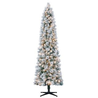 7ft. Pre-Lit Artificial Christmas Tree, Clear Lights by Ashland® | Michaels Stores