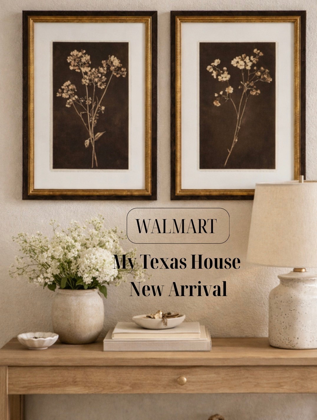 Vintage-inspired wall art that instantly warms up an entryway 🤎 These botanical frames from the My Texas House collection at Walmart give that classic, layered look while still fitting a modern organic space. Such an easy way to elevate a console table wall.

#LTKHome #LTKFinds #WalmartHome #MyTexasHouse #EntrywayDecor #NeutralHome #ModernOrganic #WallArtDecor #LTKUnder100

#LTKSaleAlert #LTKHome #LTKSeasonal