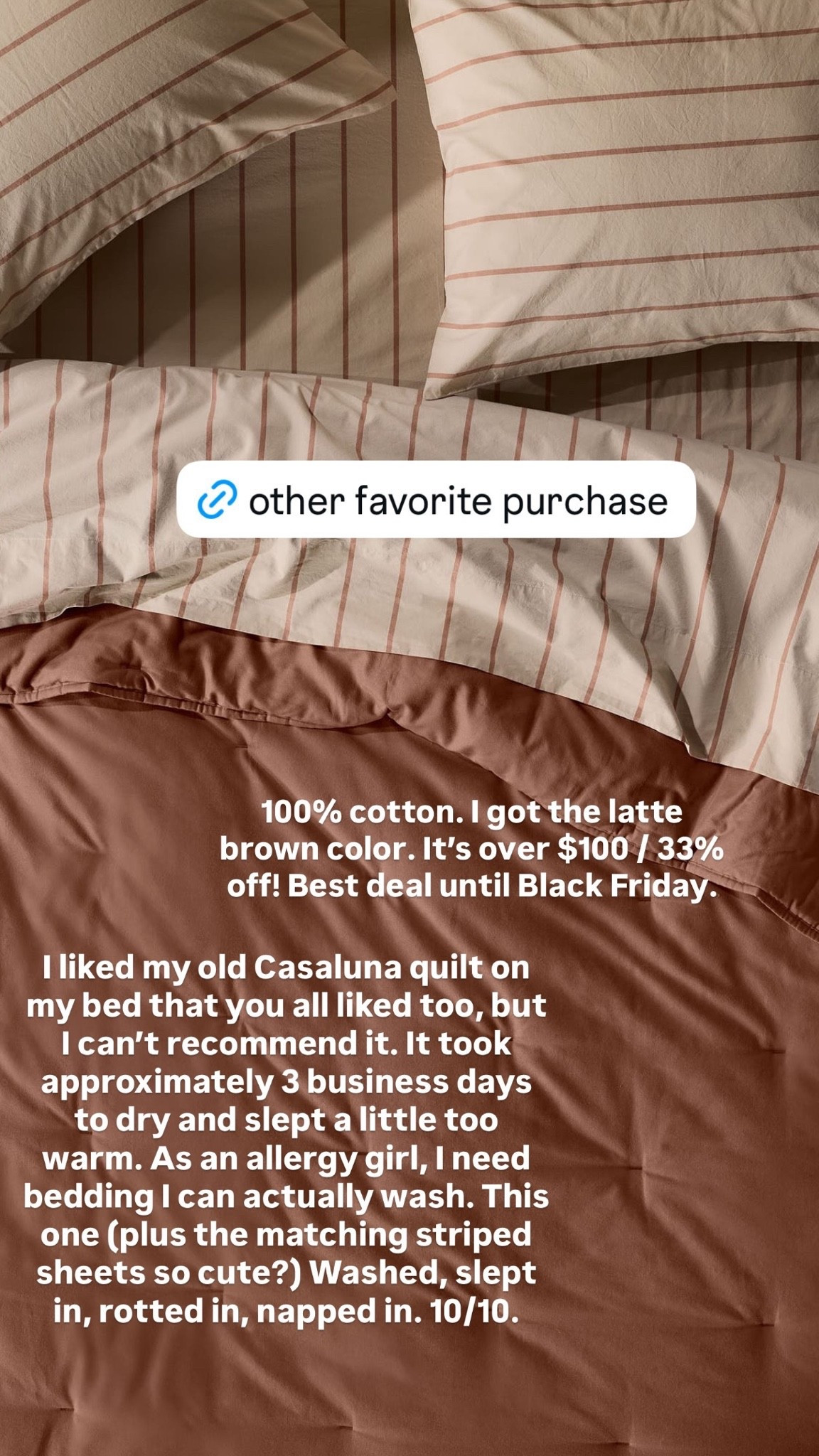 Another one of our favorite purchases that’s still available in the Nordstrom Sale! This 100% cotton Parachute comforter is almost $100 off ($269 ➡️ $179‼️), the best deal you’ll see until Black Friday.

#LTKSaleAlert #LTKHome