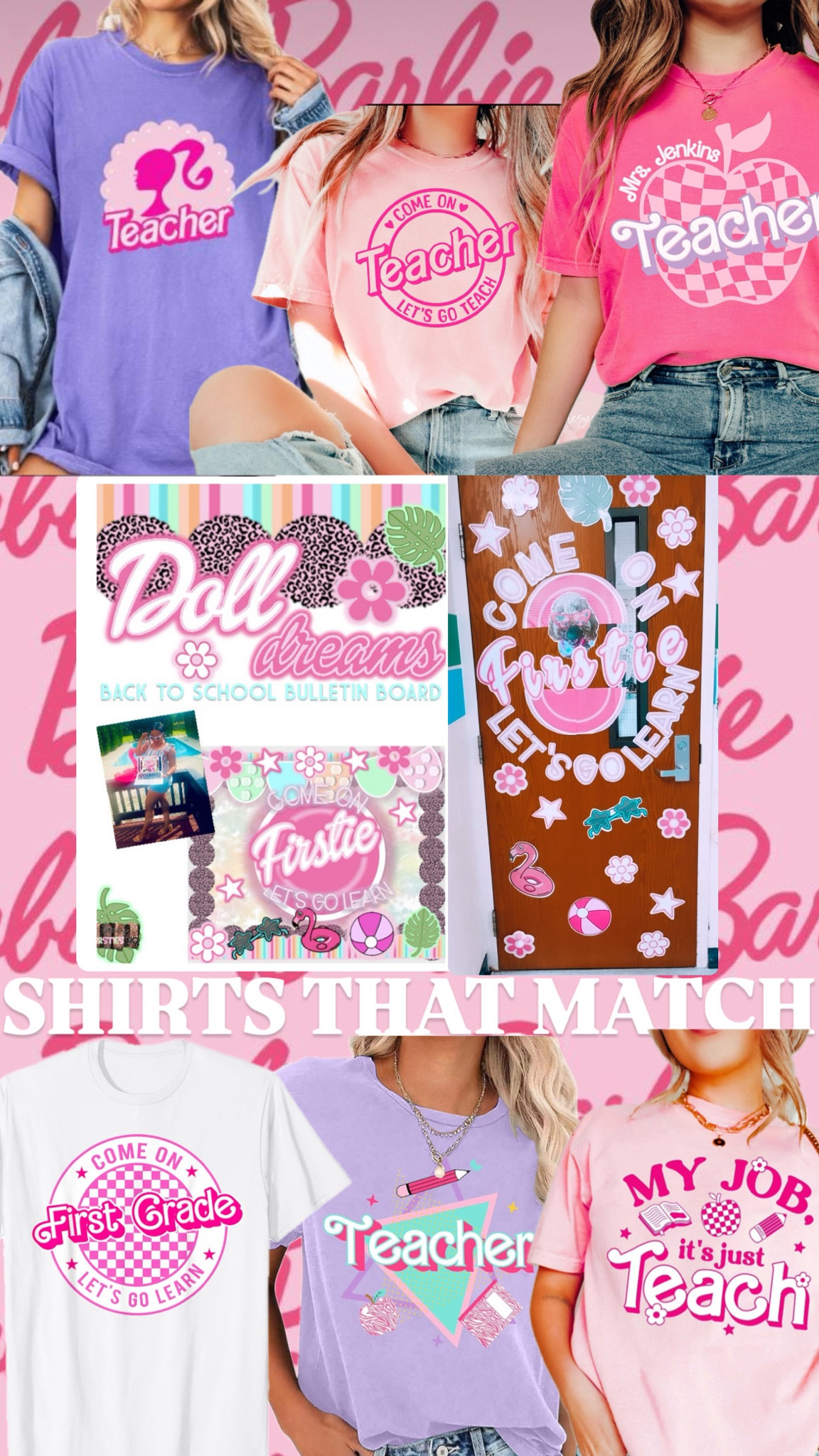 Come on KIDDOS let’s go LEARN 💖

Tees for the best TEACHER BARBIES EVER 

#LTKTeacher 
#LTKTeacherTees

#LTKStyleTip #LTKSeasonal #LTKBacktoSchool