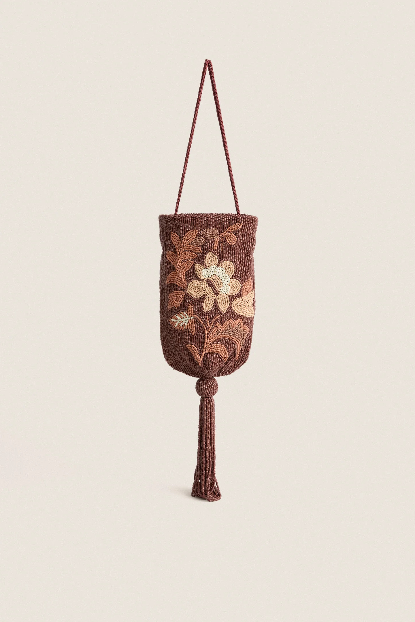 Fawn Floral Beaded Bag | Tuckernuck (US)