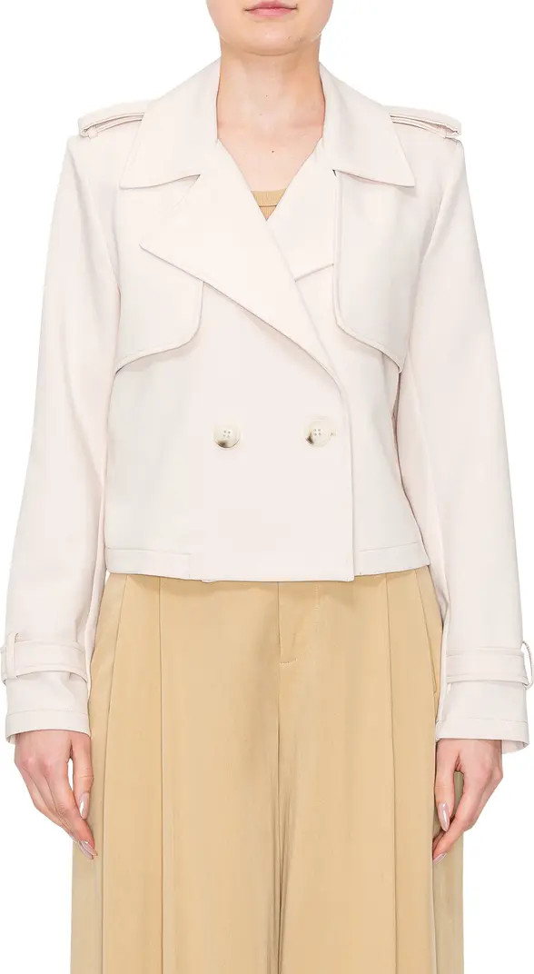 Crop Trench Blazer | Nordstrom