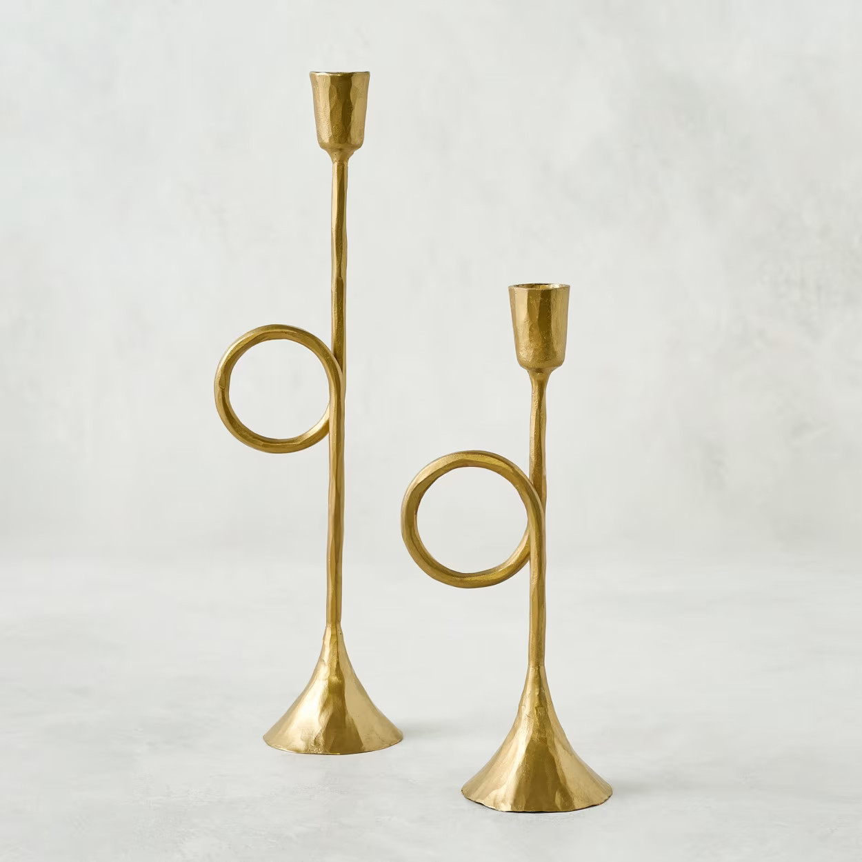 Antique Inspired Trumpet Taper Holder | Magnolia