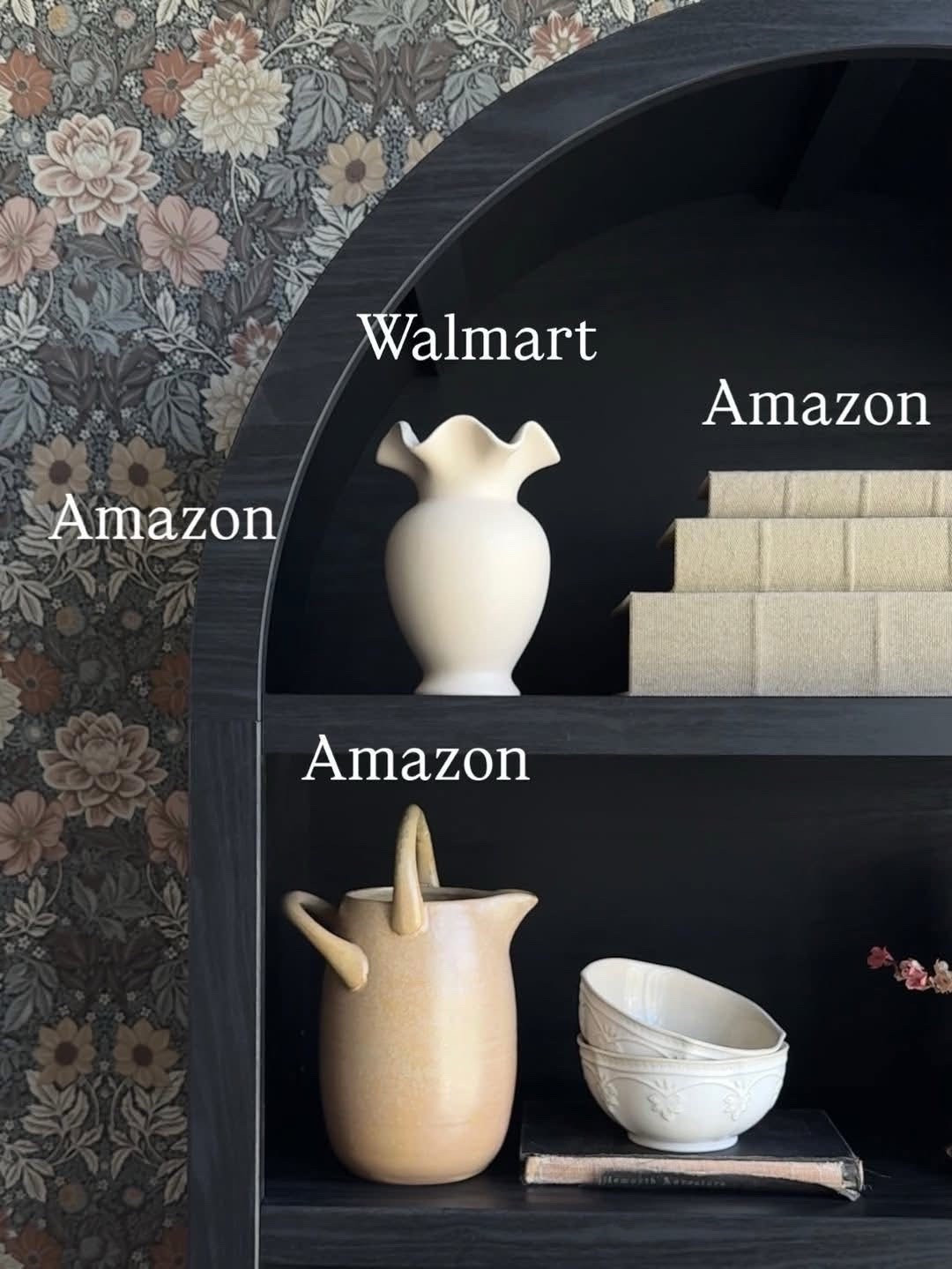 Styling my new arched black cabinet. It’s so dreamy! The height at 77.5” is so good, and the price is amazing for the look. The designer version costs thousands. I was thrilled about this Amazon find! #amazon #founditonamazon 

Cabinet, arched cabinet, black cabinet, dining room, living room, furniture, affordable


#liketkit #LTKSeasonal #LTKHome #LTKOver40
@shop.ltk
https://liketk.it/5WZgU

#LTKHome #LTKSeasonal #LTKOver40