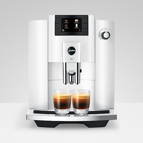 Jura E6 Piano White Automatic Coffee Machine | HSN
