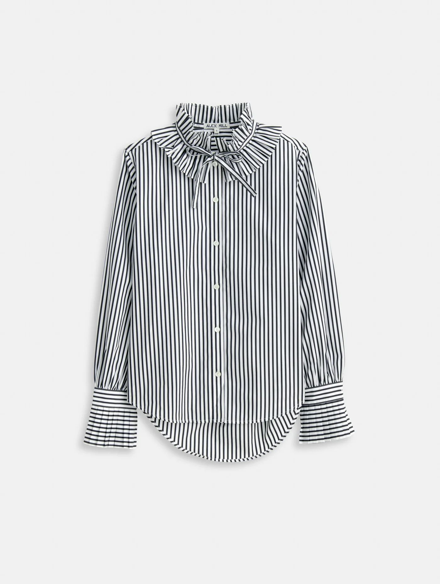 Aurora Shirt in Bi Stripe | Alex Mill