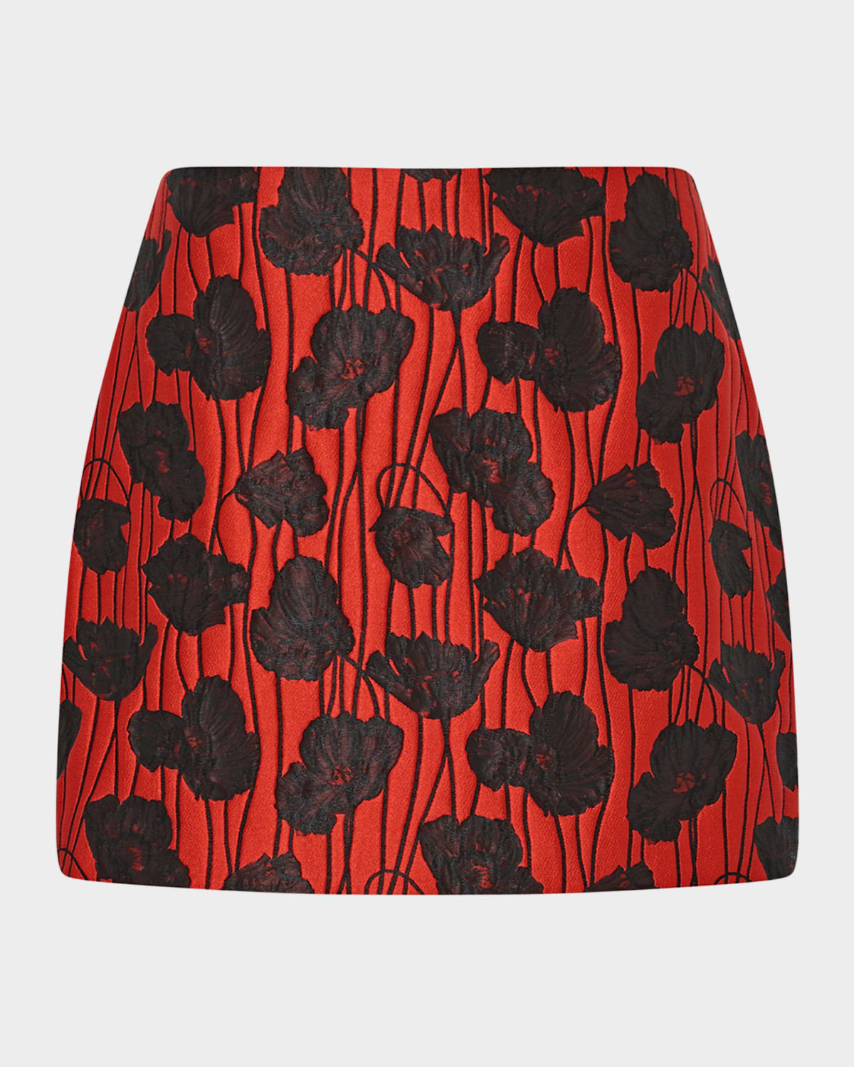 Poppy Jacquard Mini Skirt | Neiman Marcus
