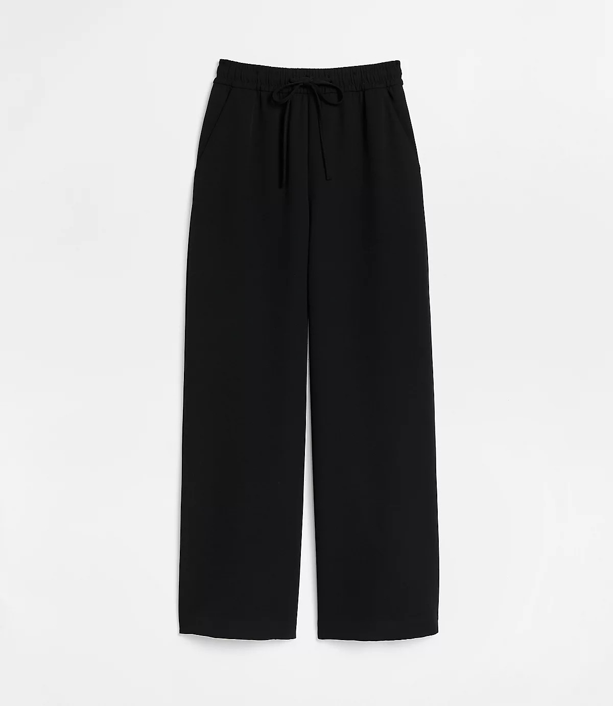 LOFT Versa Crepe Drape Drawstring Pants | LOFT