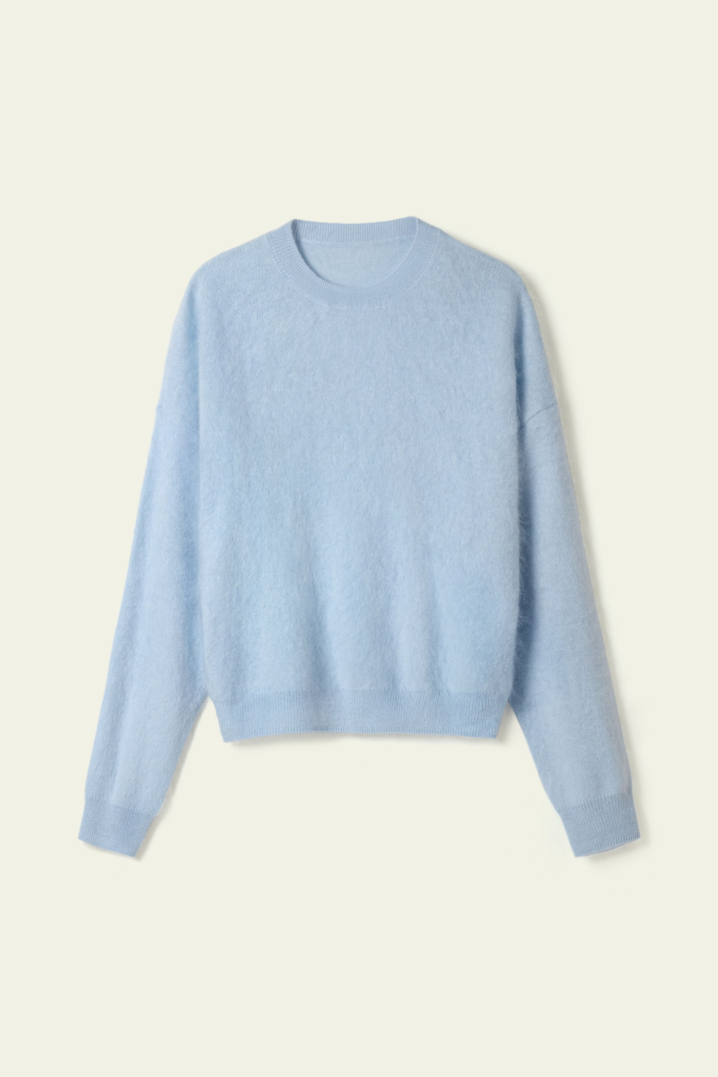 Relaxed Drop-Shoulder Cashmere Sweater | LILYSILK