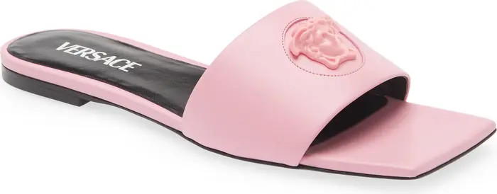 Medusa Embellished Slide Sandals (Women) | Nordstrom