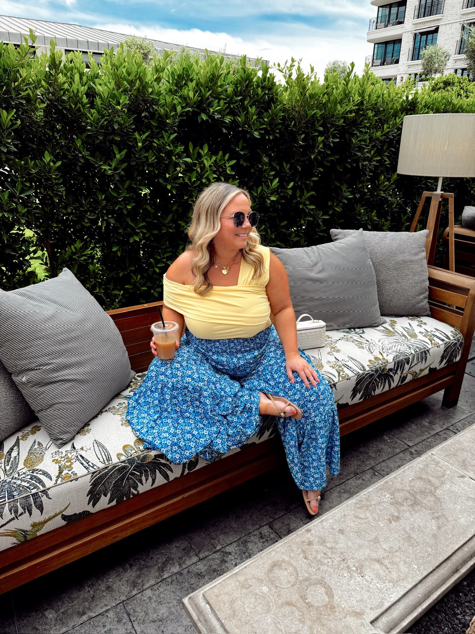 What I wore in Arizona! Such a cute and comfortable summer look! 
Abercrombie top size XL
Aerie pants size LARGE SHORT 

Summer fashion, resort wear, summer style, summer outfit, travel outfit, women’s fashion, outfit inspo, midsize fashion, midsize style, petite fashion 

#LTKStyleTip #LTKPetite #LTKMidsize