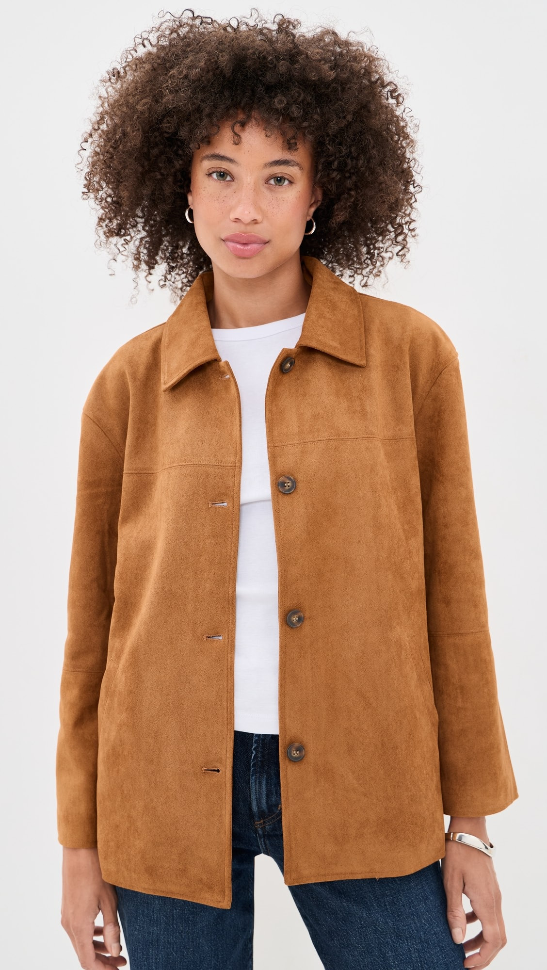 Vrinda Faux Suede Jacket | Shopbop