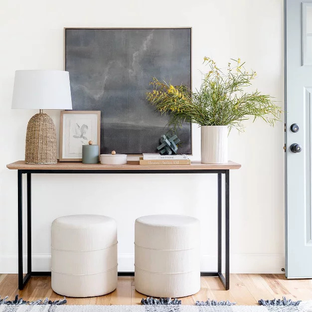 Large Seagrass Table Lamp Natural - Threshold™ designed with Studio McGee | Target