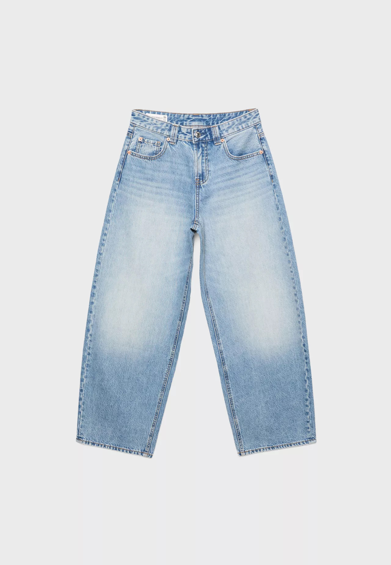 D80 Barrel-Fit-Jeans | Stradivarius DE