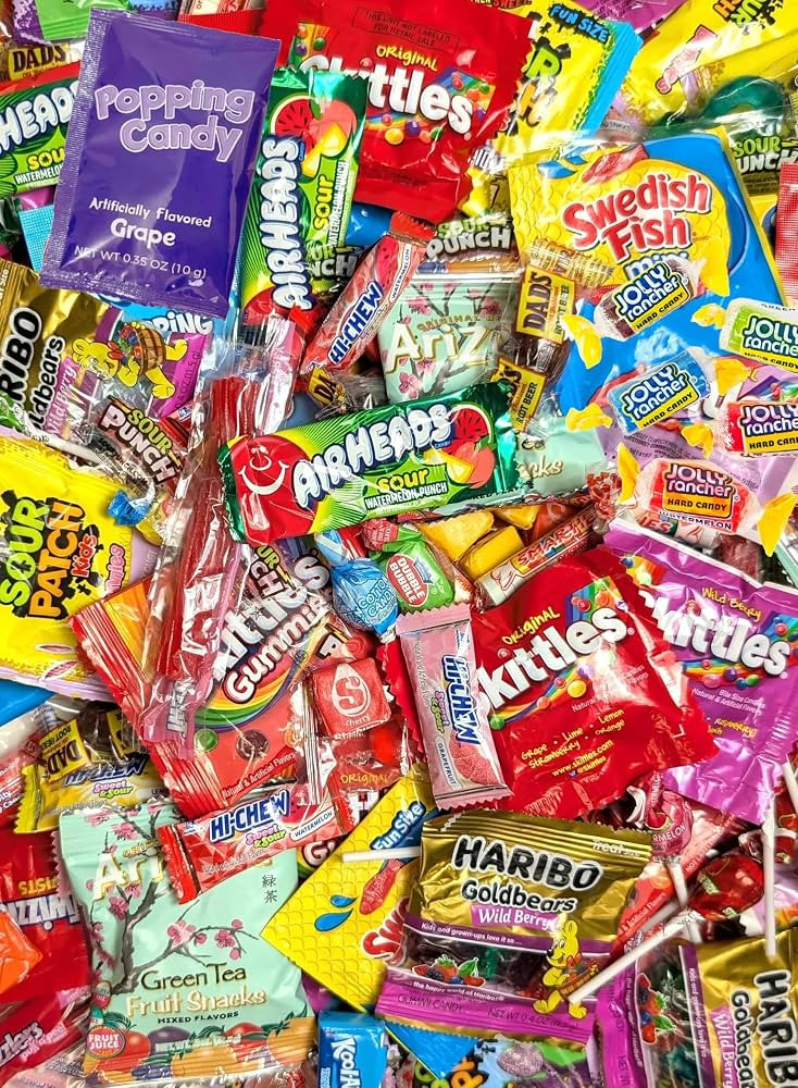 Ultimate Assorted Candy Party Mix - 2 LB Bag - Mega Variety Bulk Assortment - Individually Wrappe... | Amazon (US)