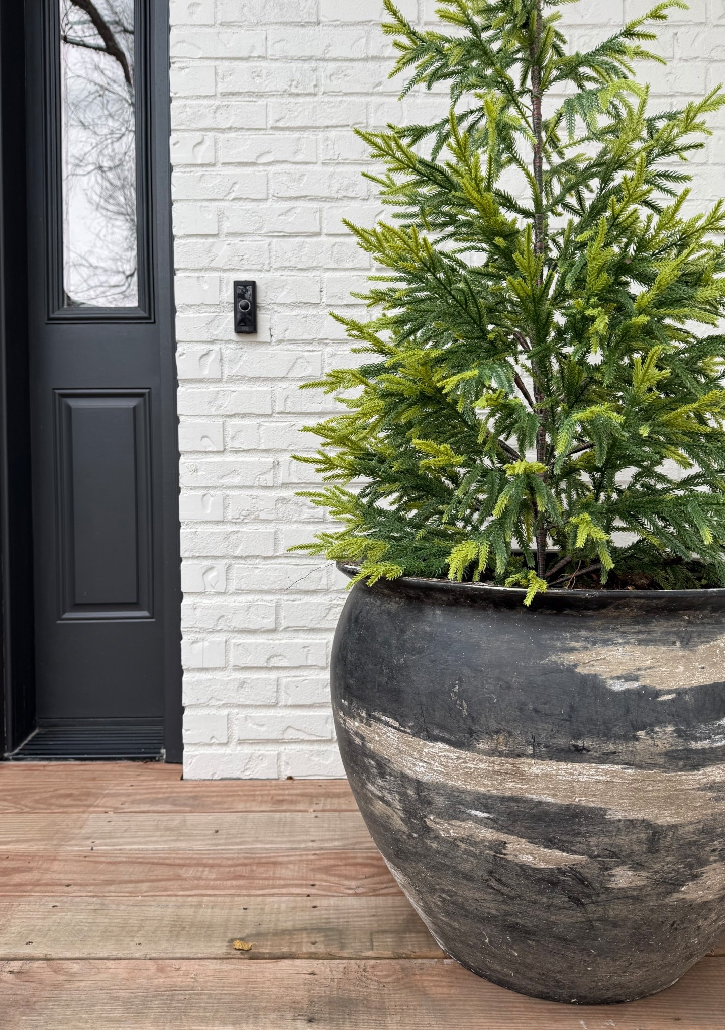 Faux 4 foot, Norfolk Pine Christmas trees for the holidays at a great price!

#LTKHome #LTKSeasonal #LTKHoliday