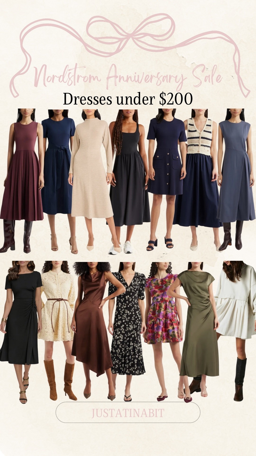 Nordstrom Anniversary sale - Dresses under $200! 

Nordstrom Anniversray Sale is now open to Icons

Sweater dress, midi dress, bow detail dress, knit midi dress, satin dress, mini dress, floral dress 

#LTKStyleTip #LTKSaleAlert #LTKSeasonal