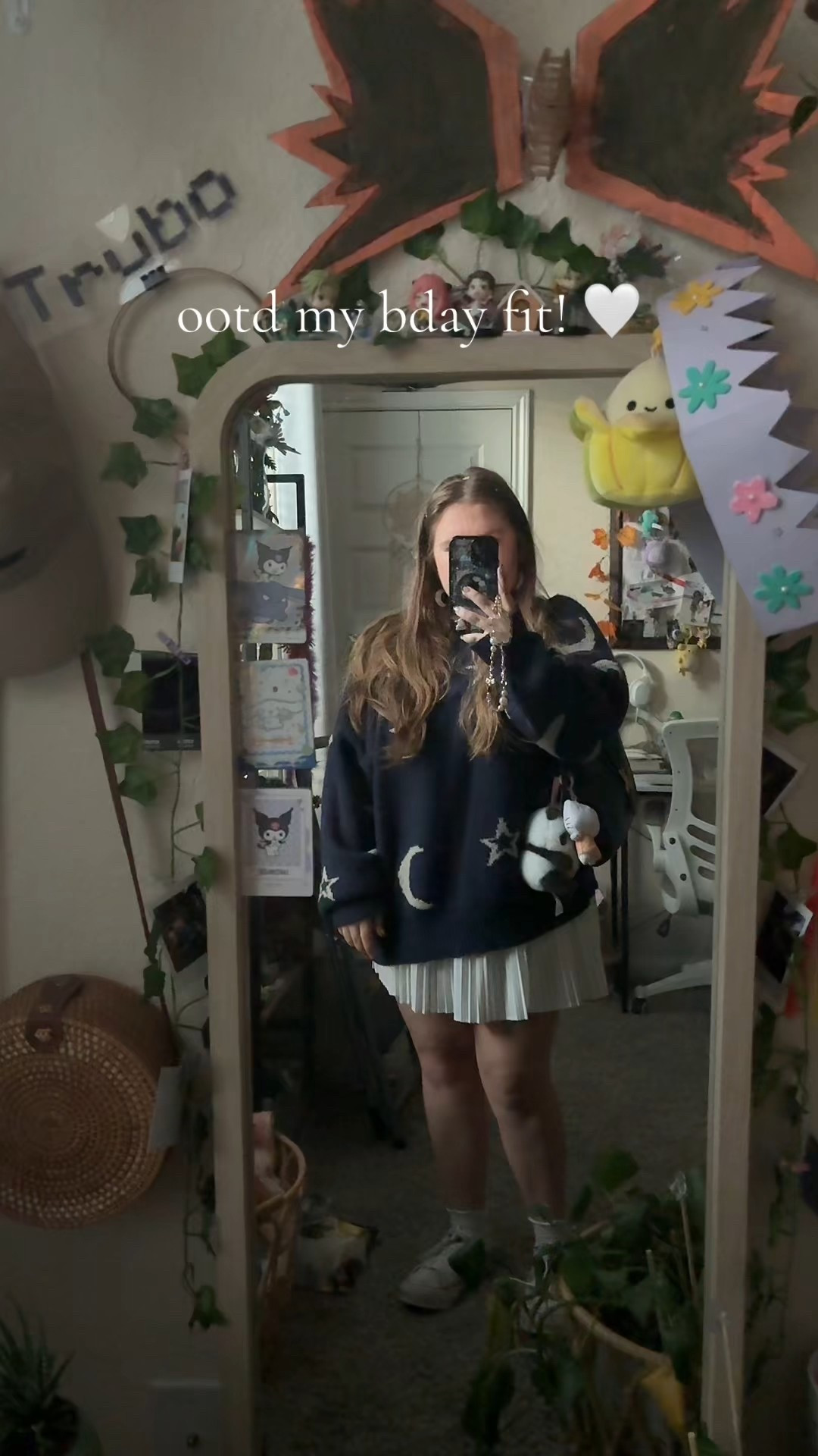 birthday glow activated ✨🎂 kept it fun + classic in my star sweater, white skirt + converse… simple but still she’s the main character ⭐️🤍 #BirthdayFit #GRWM #StarStyle #OOTD #BirthdayVibes #tru2design #CollegeStyle #CasualCute #BirthdayLook #StyledByMe

#LTKOver40 #LTKHome #LTKSeasonal