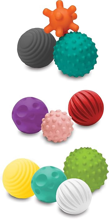 Infantino Textured Multi Ball Set - Toy for Sensory Exploration and Engagement for Ages 6 Months ... | Amazon (US)
