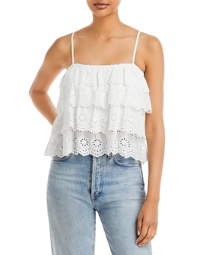 Tiered Eyelet Top - 100% Exclusive | Bloomingdale's (US)