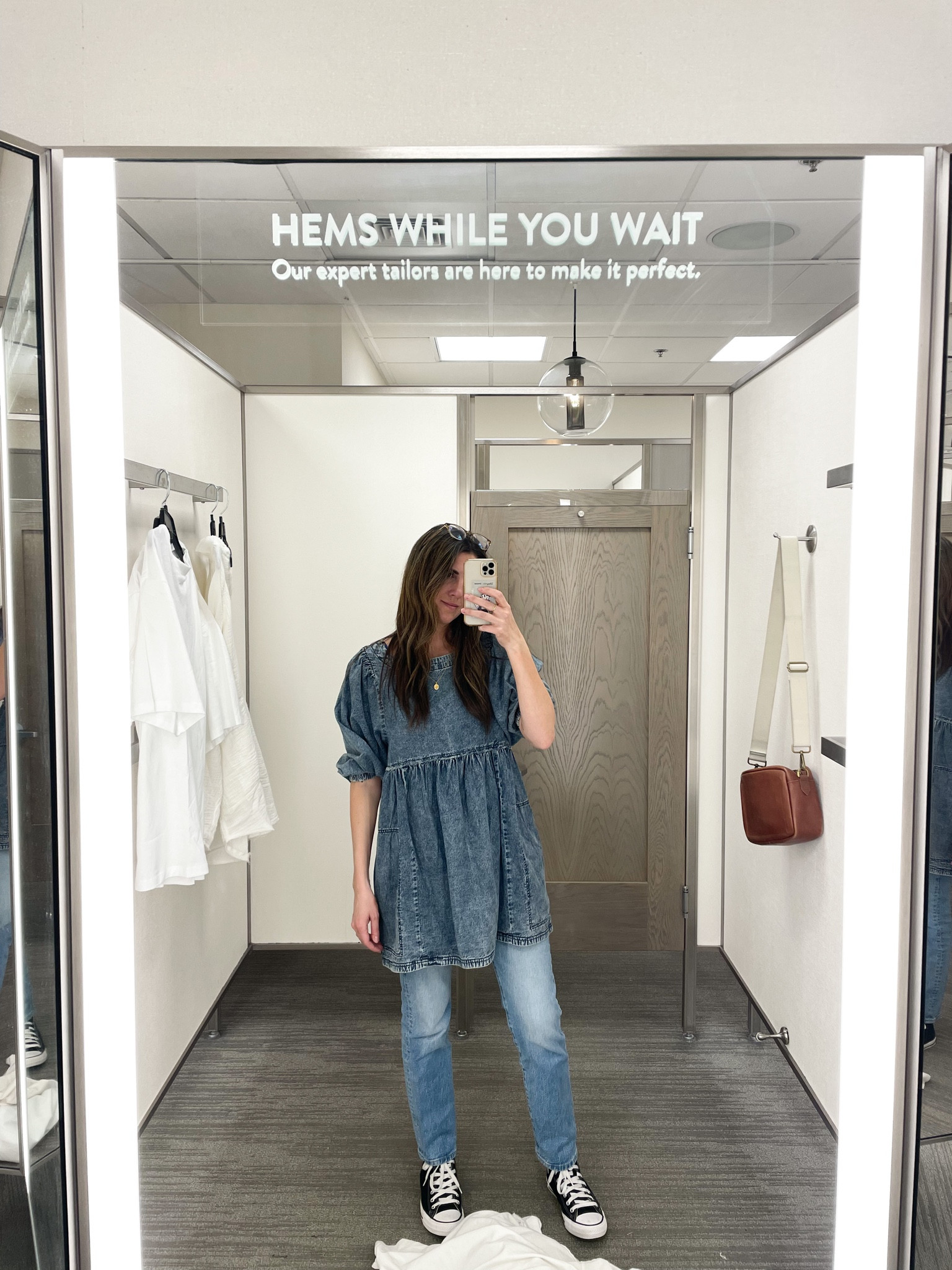 get obsessed denim mini dress ashwehby on LTK