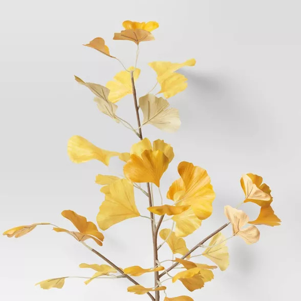 28" Artificial Gingko Stem - Threshold™ | Target