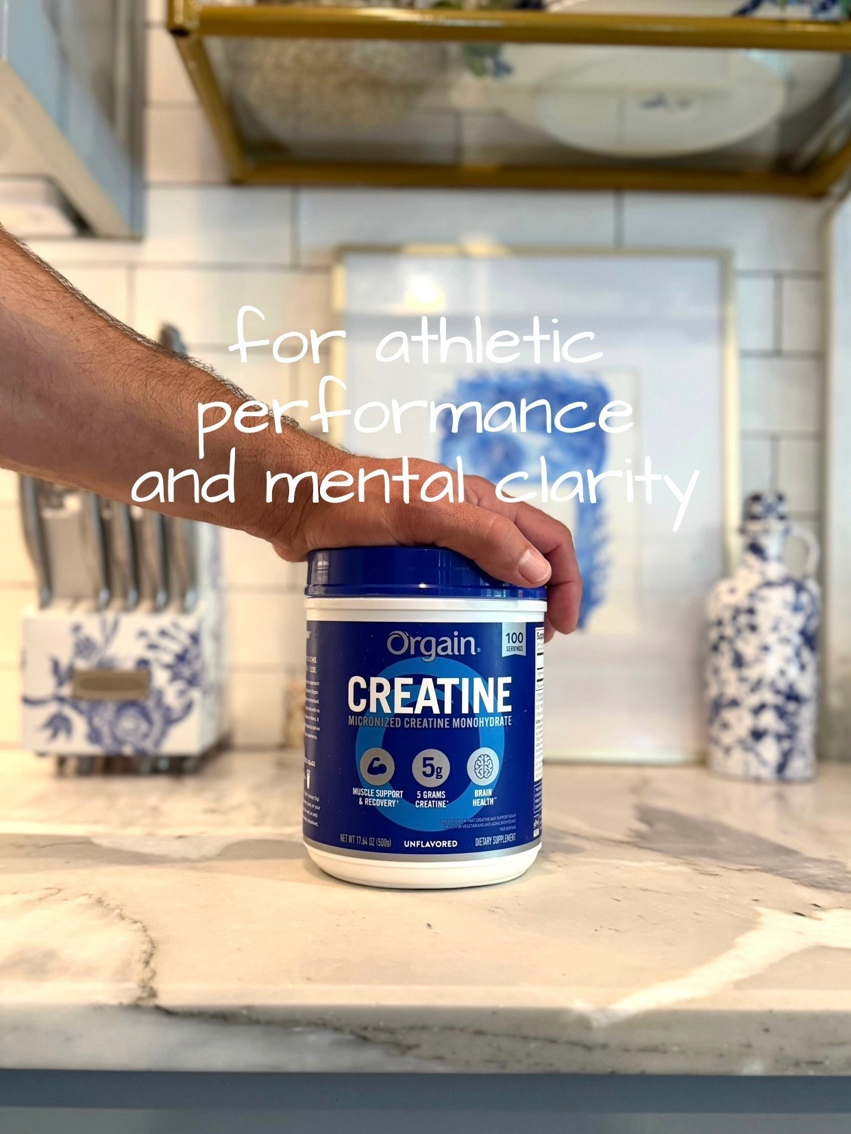 For Athletic Performance and Mental Clarity 💪🏻