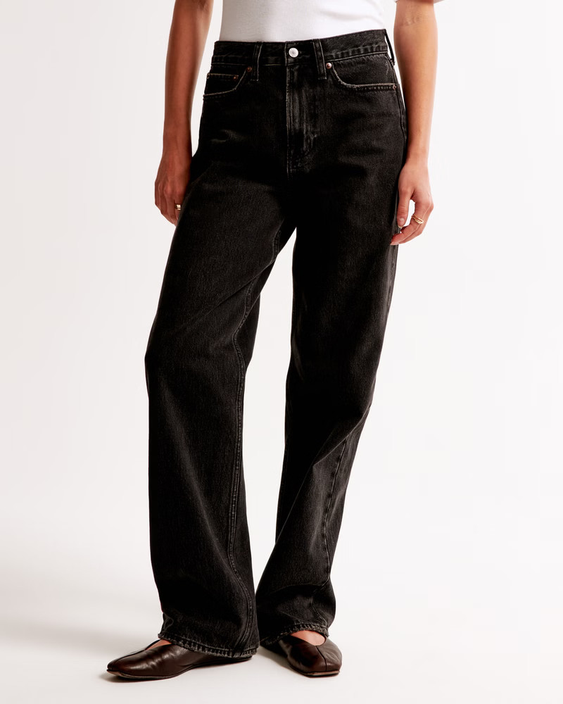 Mid Rise Slouchy Jean | Abercrombie & Fitch (US)