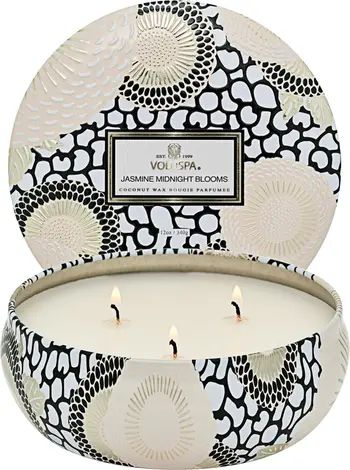 Jasmine Midnight Blooms 3-Wick Candle | Nordstrom