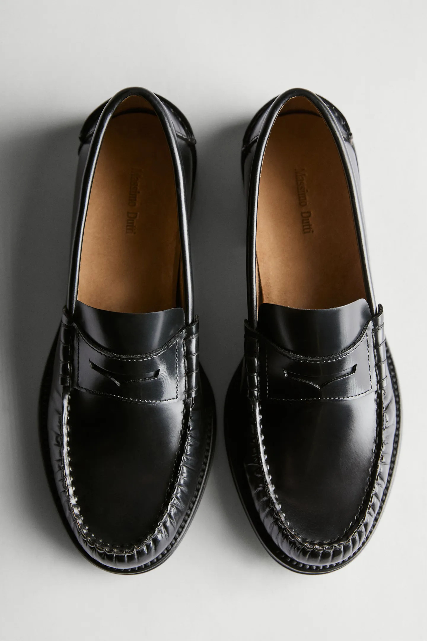 Leather loafer | Massimo Dutti UK