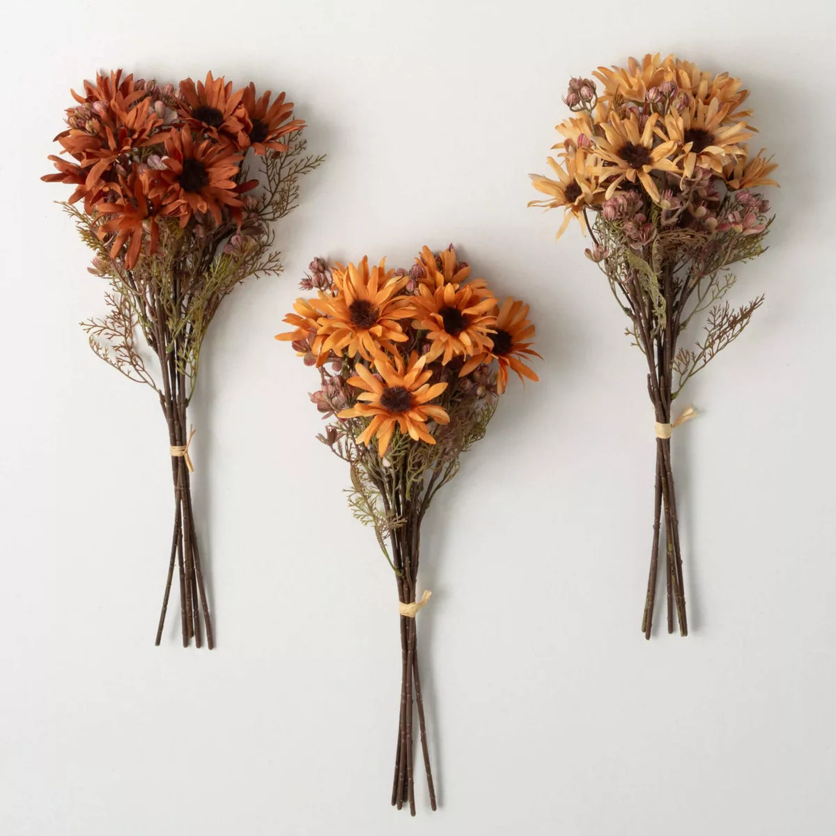 18"H Sullivans Artificial Cheery Fall Cosmos Bundles Set of 3, Multicolor | Target