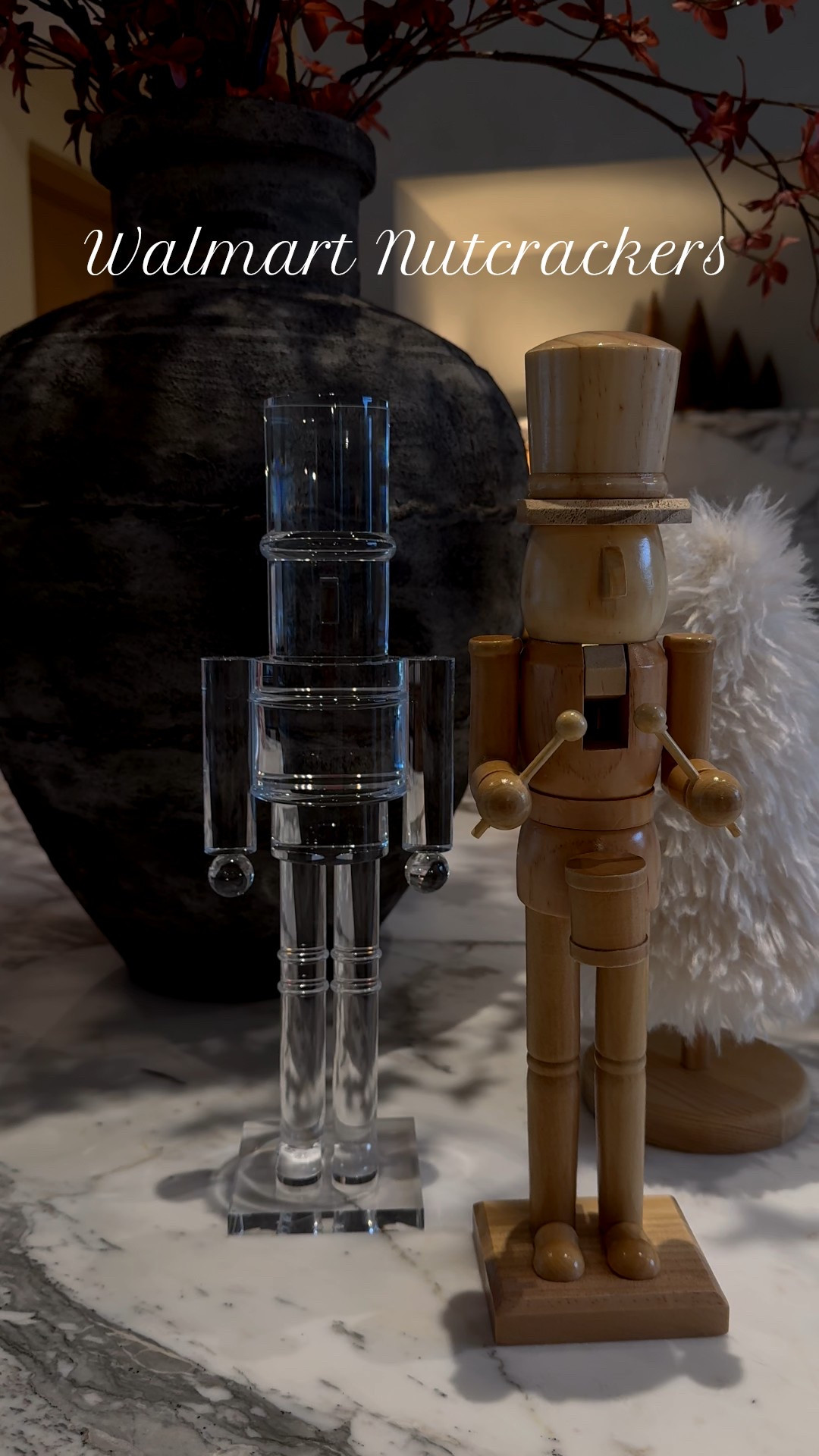 $30 acrylic & $12 wood nutcrackers. Such a good size insanely good quality! 

Dressupbuttercup.com #dressupbuttercup #dederaad 

#LTKHoliday #LTKSeasonal #LTKGiftGuide