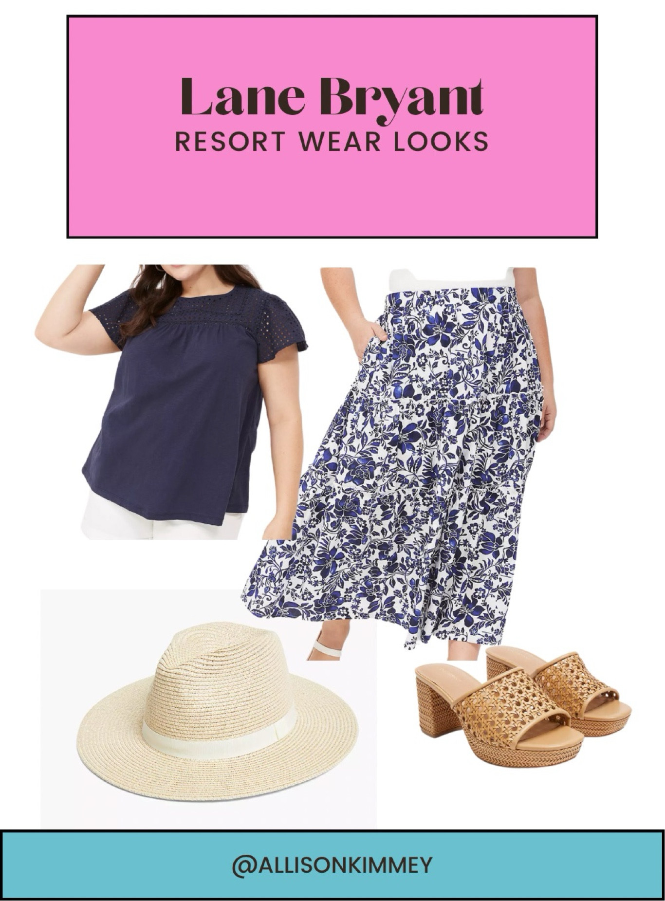 Plus size Lane Bryant Resortwear for your next vacation! Perfect for exploring the day away! 

#LTKplussize #LTKfindsunder100 #LTKswim