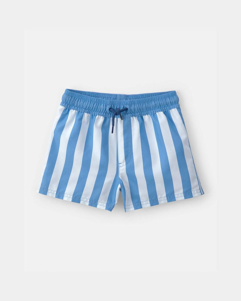 Carter's toddler boy striped swim trunks - blue 2T Multi | Carter's Inc
