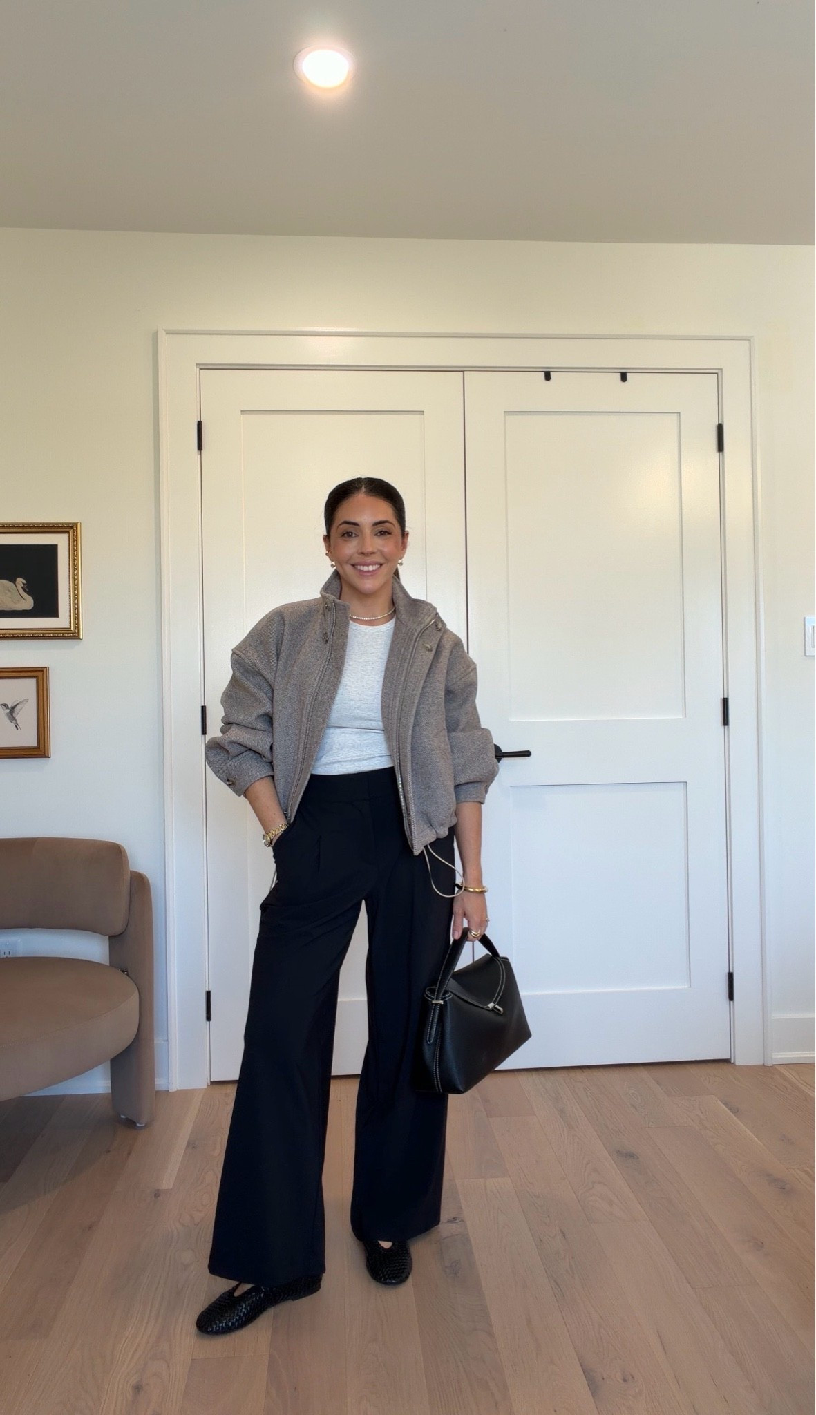 Jacket - size 4
Top - XS
Pants - 0 petite

#LTKcanada #LTKfall #LTKworkwear