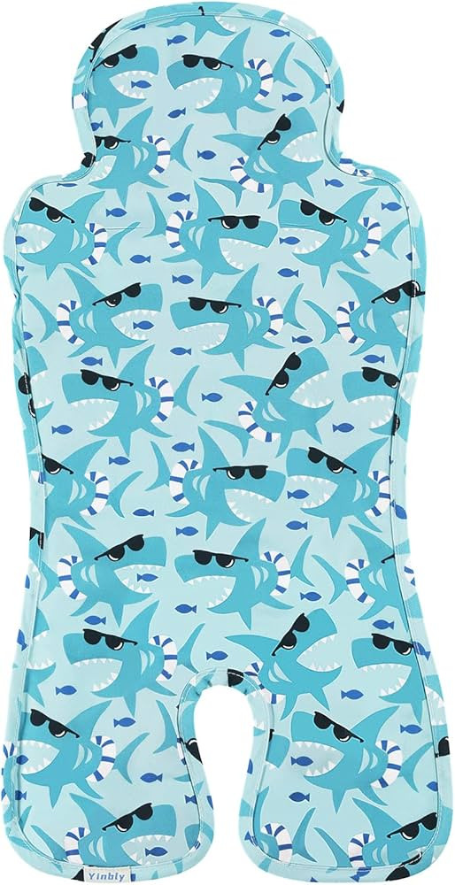 Gel Car Seat Cooler Pad for Children, Summer Breathable Ice Stroller Cooler Mat,Multifunctional B... | Amazon (US)