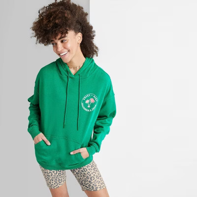 Palm Tree Hooded Sweatshirt | Target