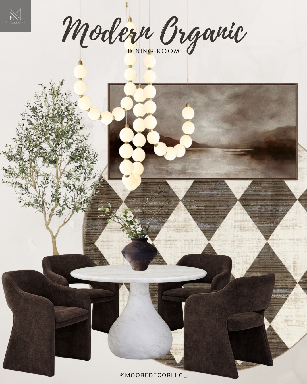 This dining moment is all about balance, soft, organic textures layered with sculptural statement pieces that quietly steal the show.

From the curved dining chairs to the marble pedestal table and that lighting (because yes… it deserves its own moment), every detail feels intentional without trying too hard.

If you’ve been wanting your space to feel elevated but still warm and livable… this is exactly the direction to go.

Everything linked for you ✨


#LTKHome
