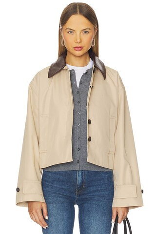 L'Academie by Marianna Nikki Jacket in Khaki from Revolve.com | Revolve Clothing (Global)