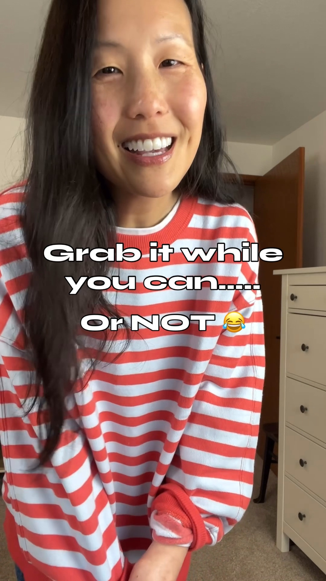 Sweatshirt - wearing medium but would prefer small