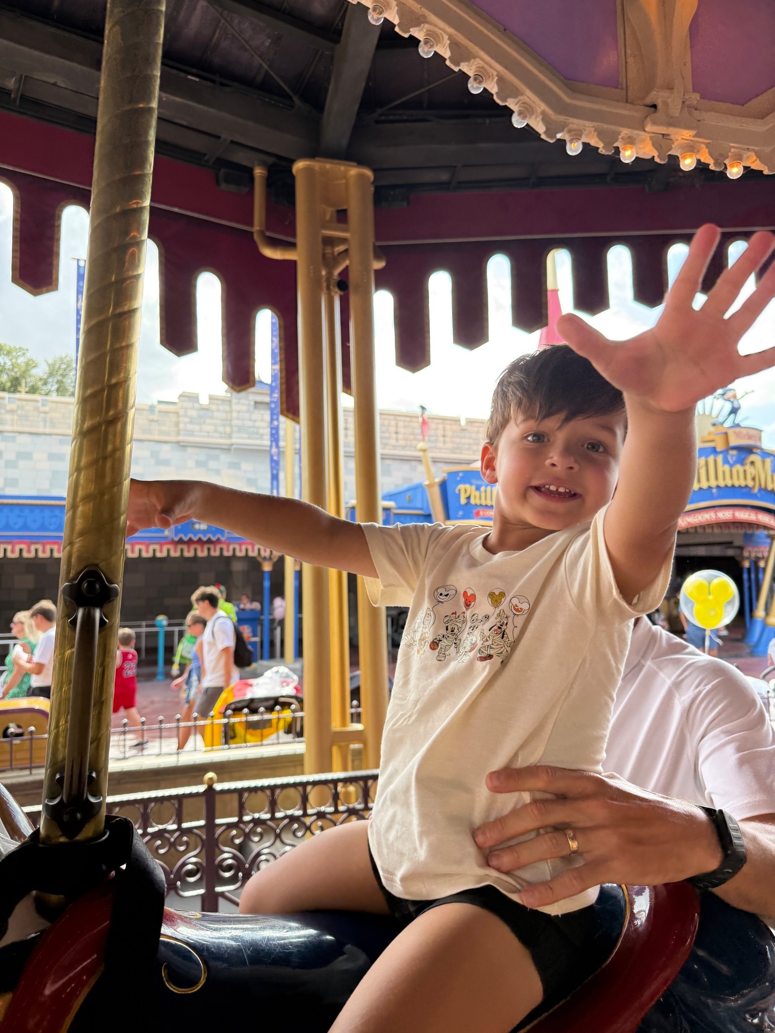 Halloween Mickey Mouse shirt, we got a matching baby onesie too!

#LTKBaby #LTKKids #LTKFamily