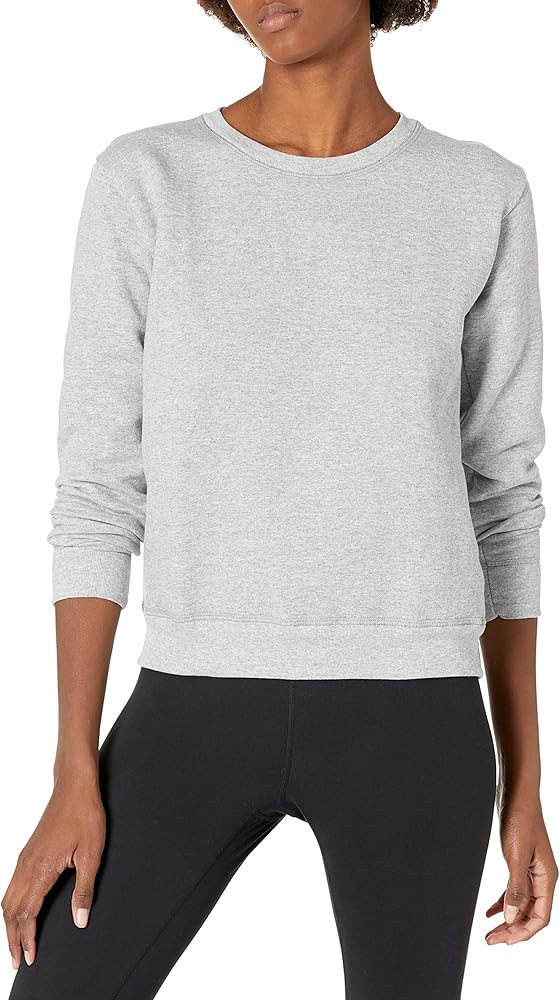 Hanes Women's EcoSmart Crewneck Sweatshirt | Amazon (US)