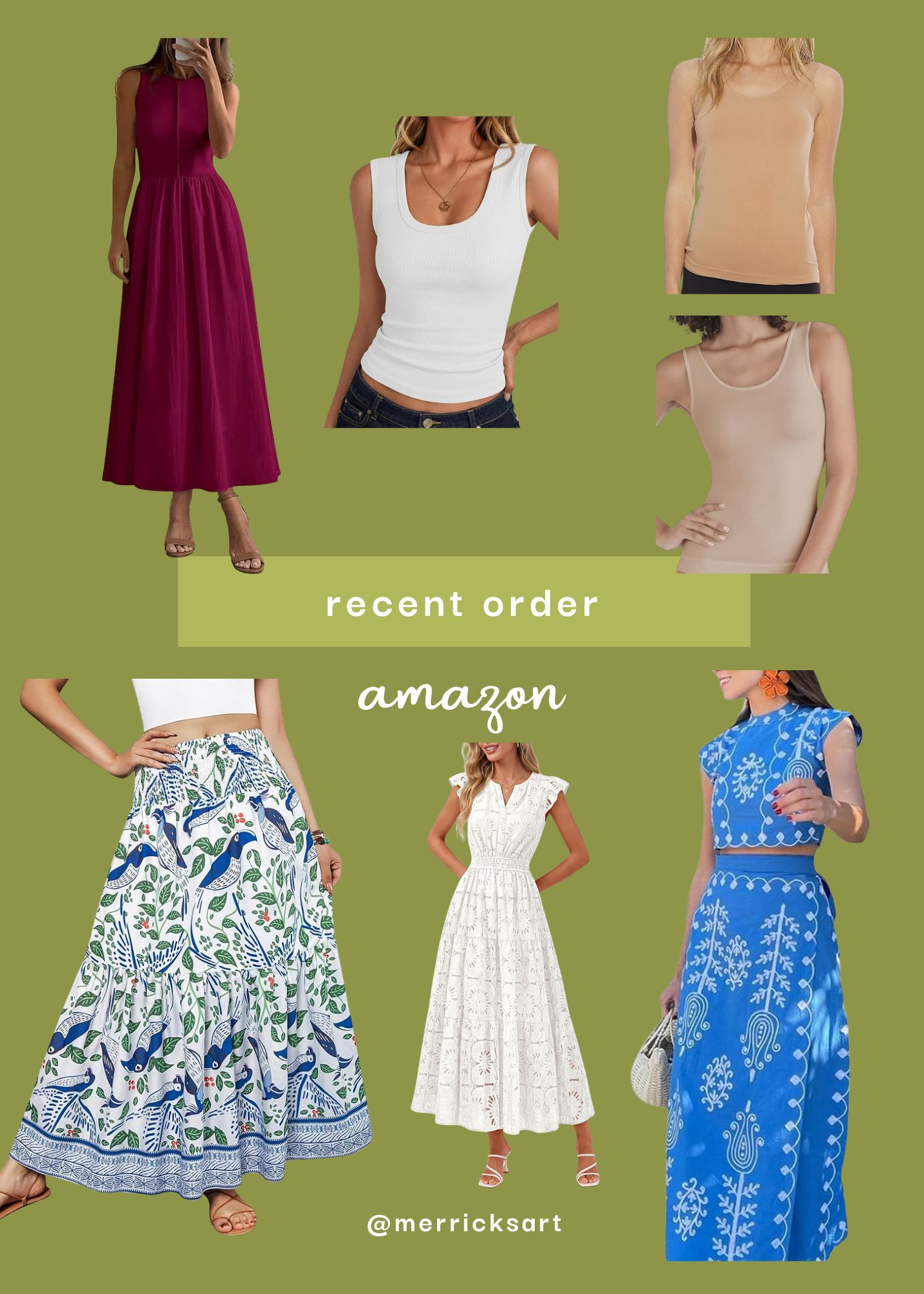  Recent Amazon order! Can’t wait to try these items for you!

 