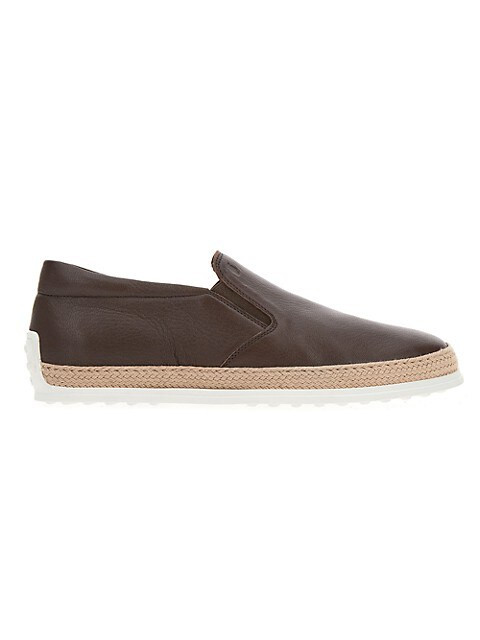 Leather Espadrille Loafers | Saks Fifth Avenue