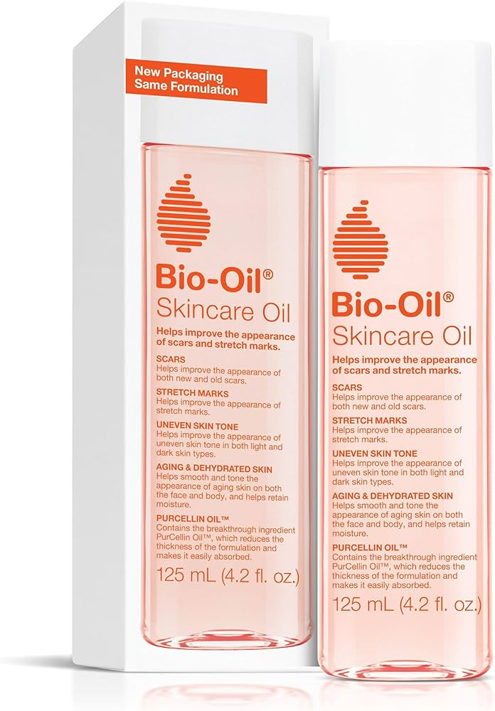 Bio-Oil Skincare Body Oil, Serum for Scars and Stretchmarks, Face Moisturizer Dry Skin, Non-Greas... | Amazon (US)