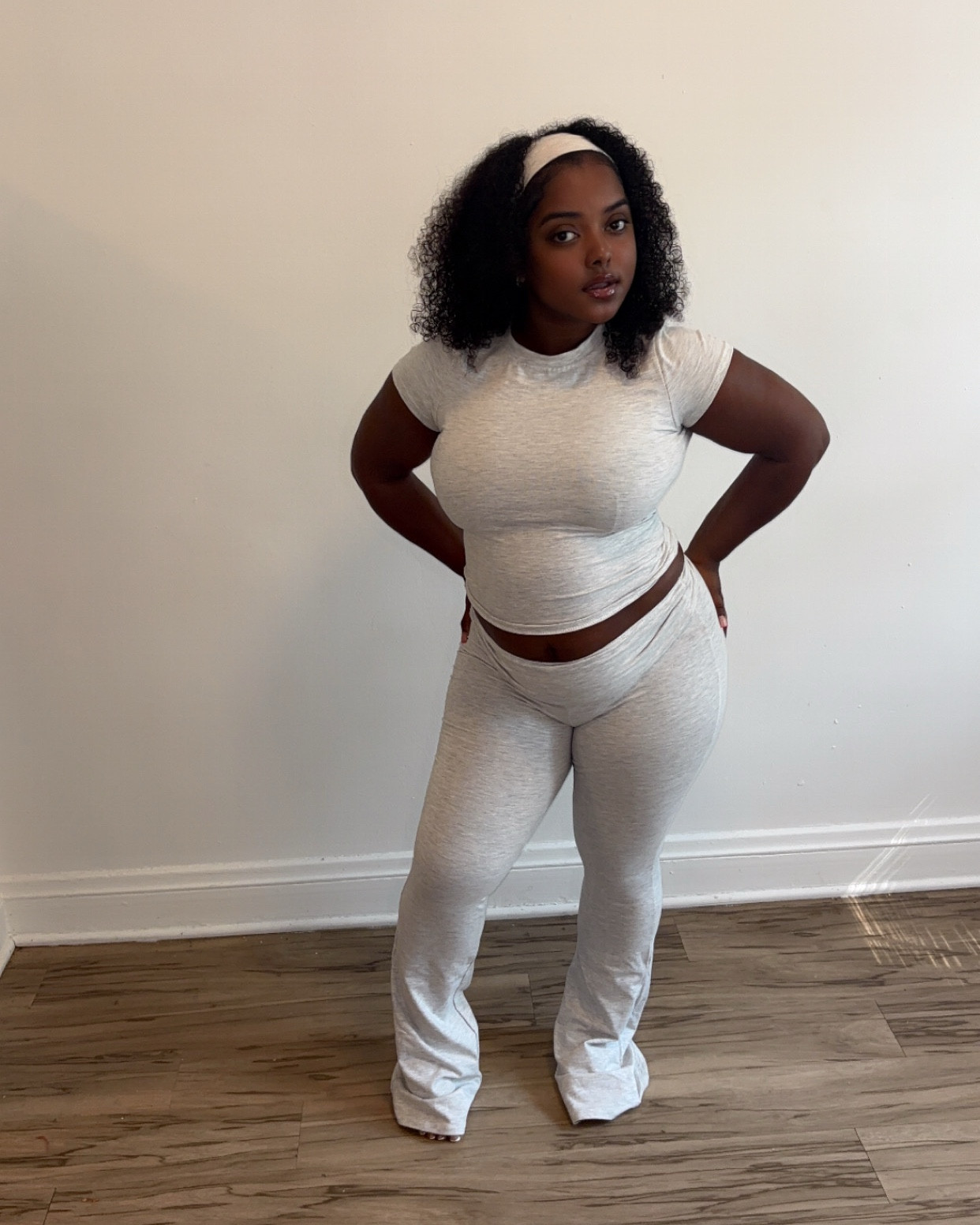 Three piece set.
Pants , shorts and tee shirt 

#LTKPetite #LTKStyleTip #LTKActive